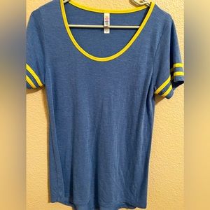 LulaRoe Blue & Yellow 💛